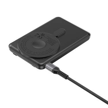 Logo trade promotional giveaway photo of: Urban Vitamin Redwood 5in1 5000mah 20W PD magnetic powerbank